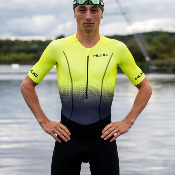 Huub Mnner 2024 Commit Long Course Anzug COMLCSFY - Flurogelb